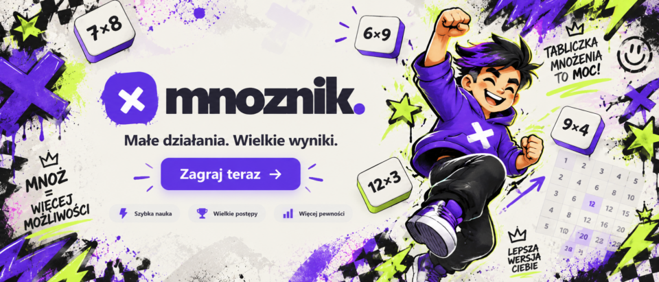 Mnoznik - gra w tabliczkę mnozenia