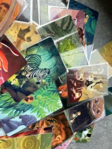 Zajęcia socjoterapeutyczne - twórczość metodą na lęk - karty