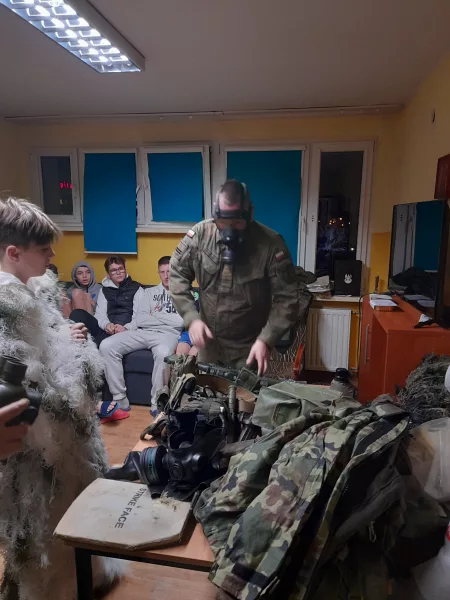 Wizyta zawodowego żołnierza 6