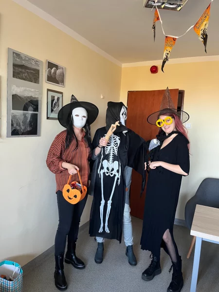Halloween - Pani Ola, Ula i Maja