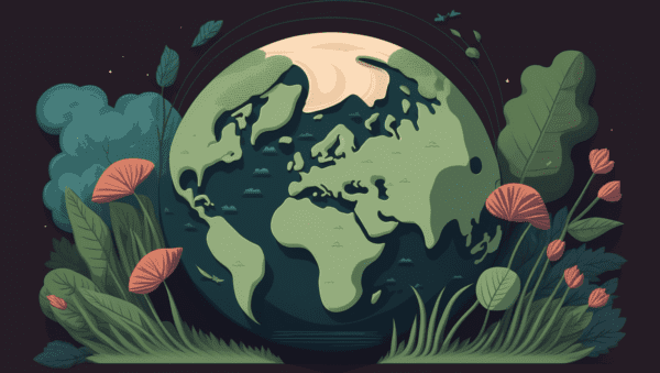 Dzień Ziemi - ilustracja