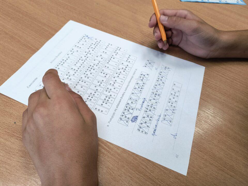 Zajęcia korekcyjno - kompensacyjne w MOW