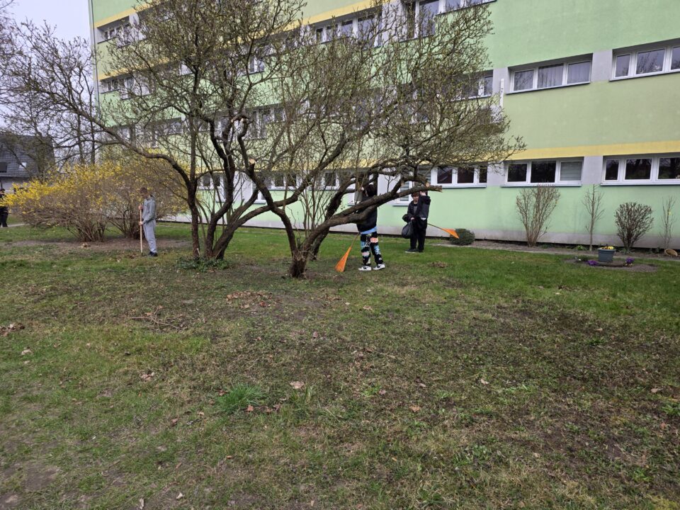 Sprzątanie wokół placówki - wiosna 2026